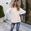 كنزة نسائية بأكمام بتصميم جناح الخفاش وفضفاضة.
