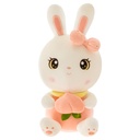 New Cute Fruit Bunny Doll Plush Toy Peach Rabbit Rag Doll Big Doll Girl Gift