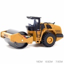 Large Alloy Road Roller Road Repair Car Model Decoration Boy Toy
