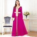 A luxurious and elegant caftan with a modern design, featuring an authentic Arabic style