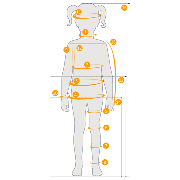 Children size guide