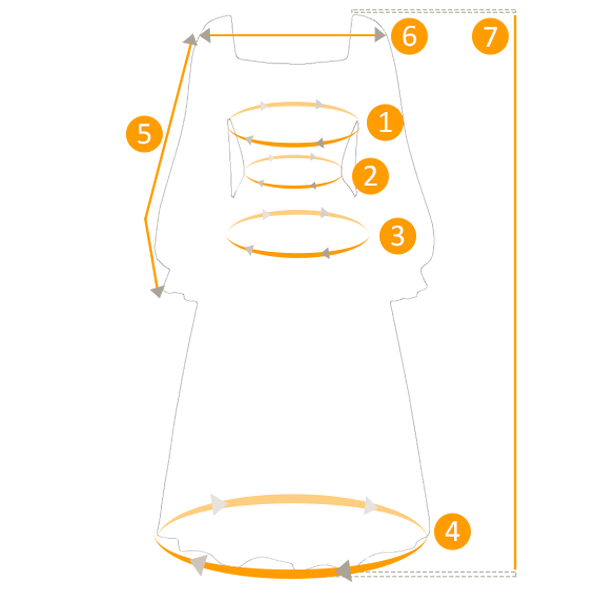 Dresses size guide